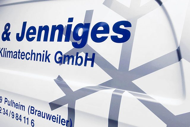Müller & Jenniges Fahrzeugbeschriftung